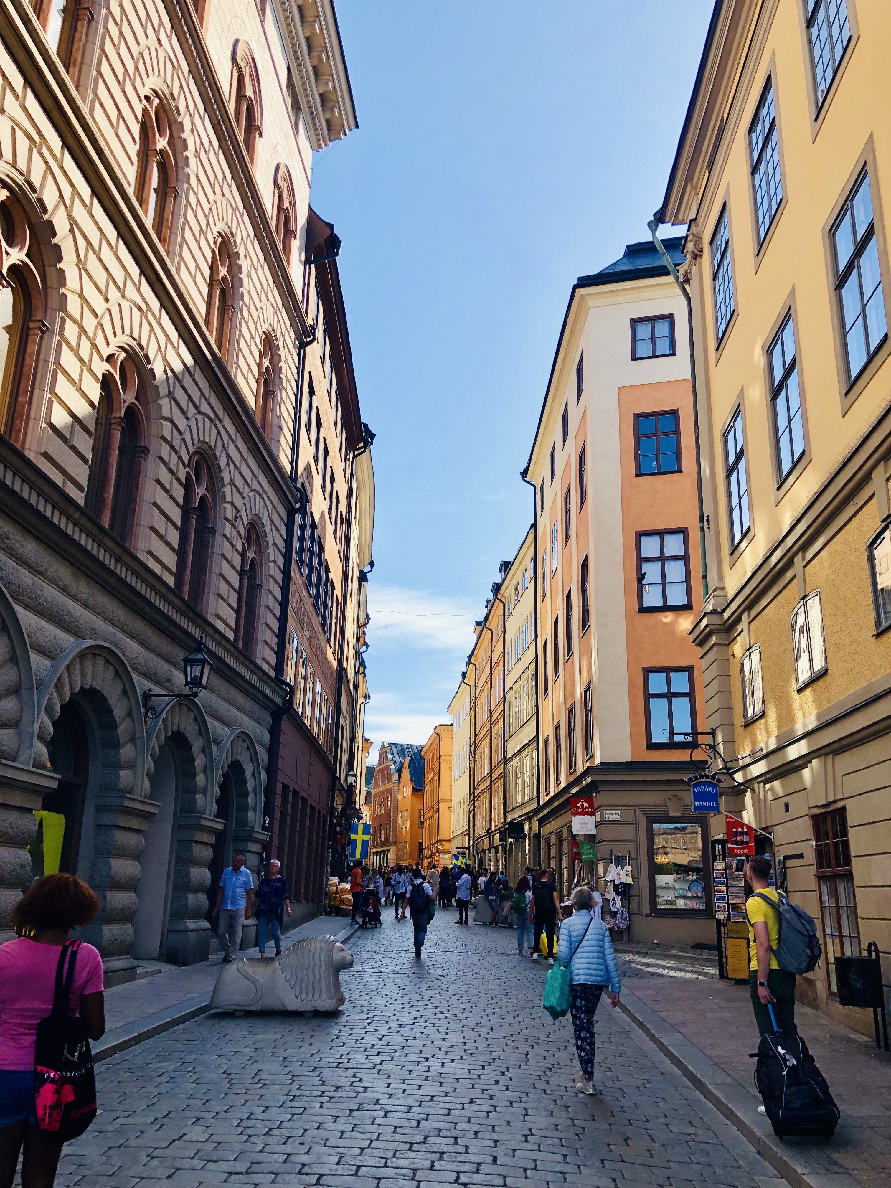 Walking through Gamla Stan