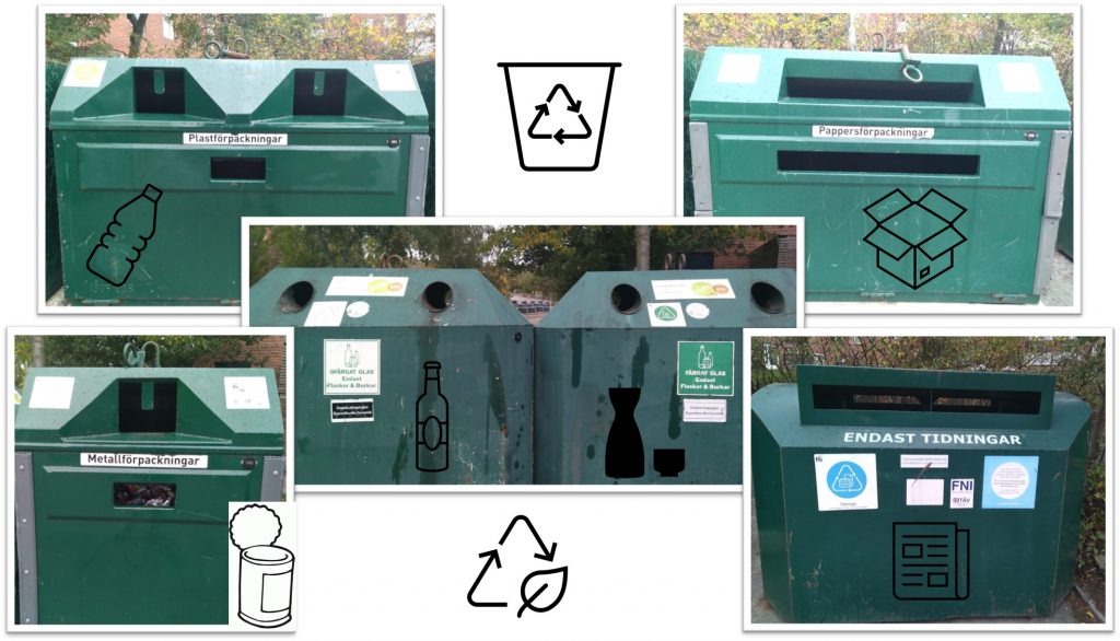 Recycle bins 