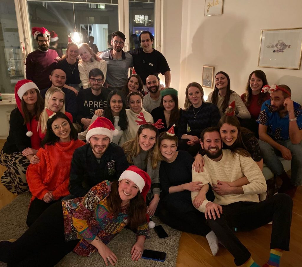 Global Health class Secret Santa Dinner