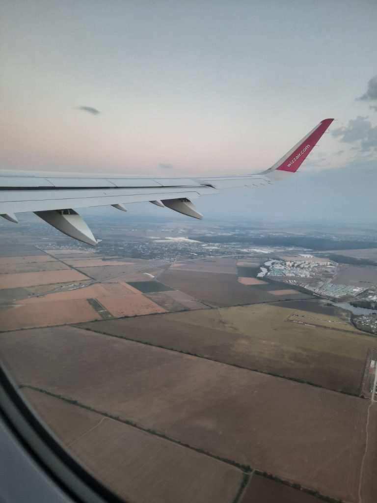 View from a plane by Vlad Popescu