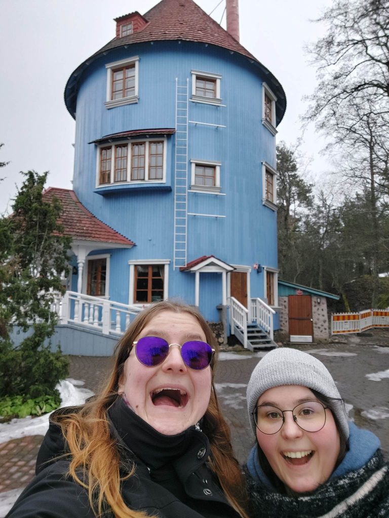 Us at Moominworld.