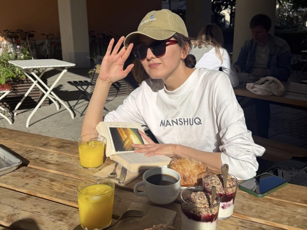 Discovered a hidden café with good breakfest deals after a tennis session