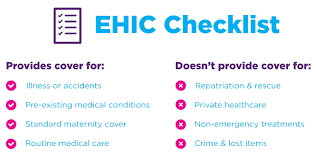 EHIC checklist
