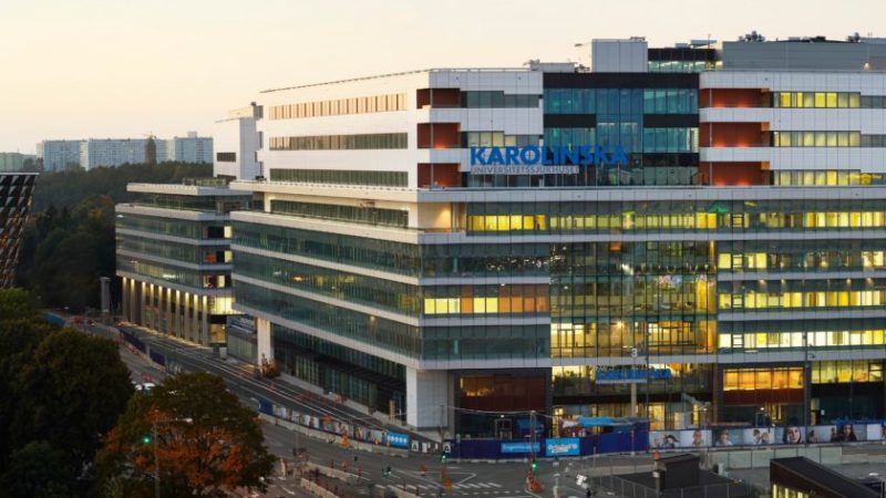 The Karolinska University Hospital, Stockholm.