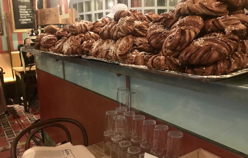 Table full of pastries