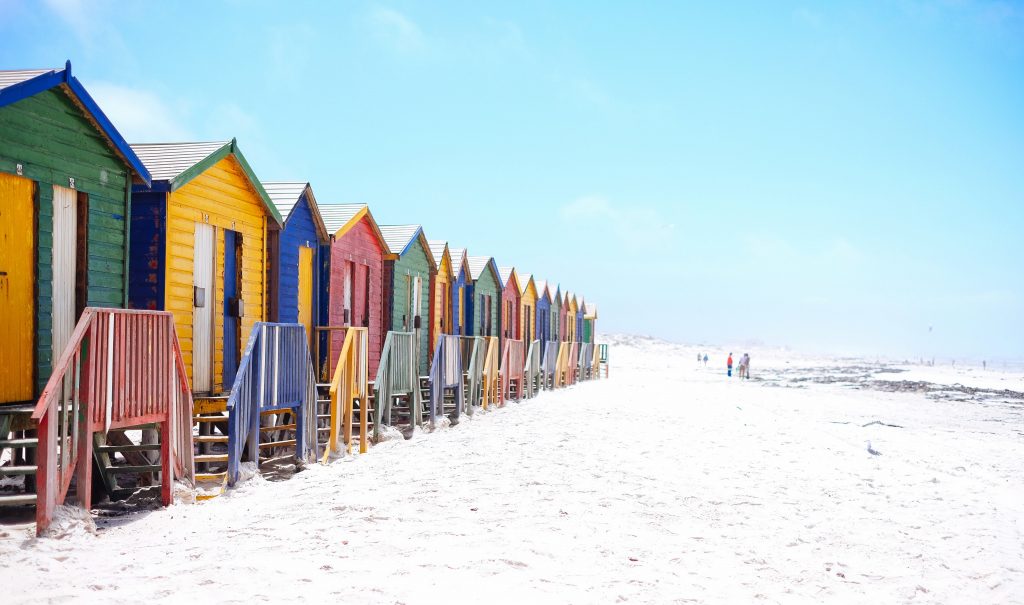 Picture of beach in Cape Town 