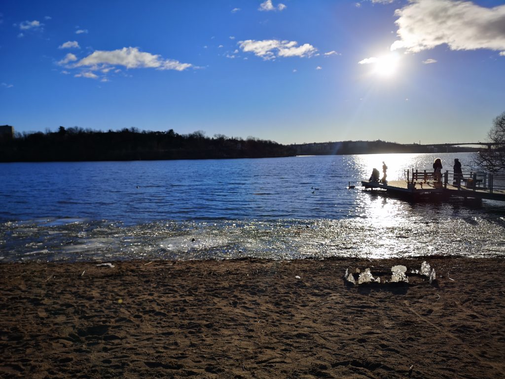 A beach