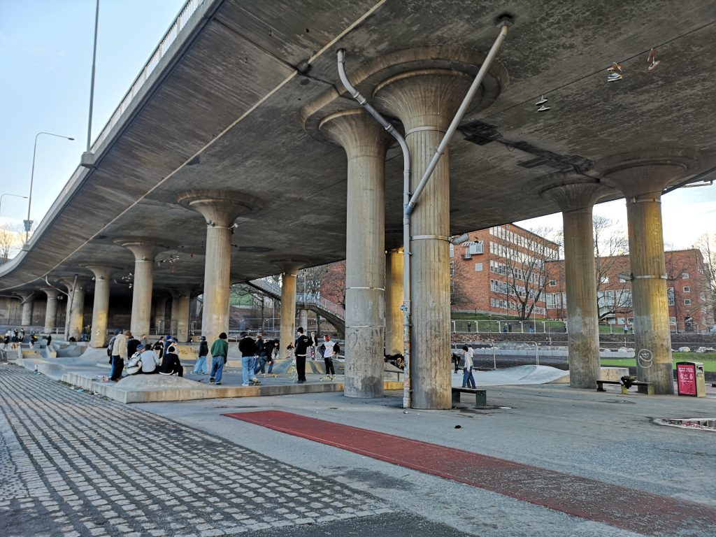 Skatepark in Kungsholmen