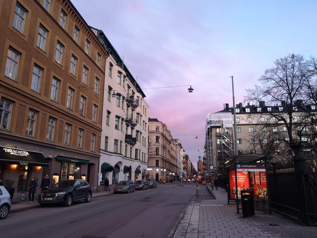 A street in Kungsholmen