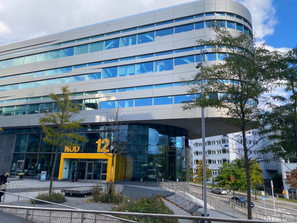 Stockholm University DSV building from outside