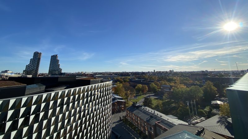 View from the Biomedicum roof