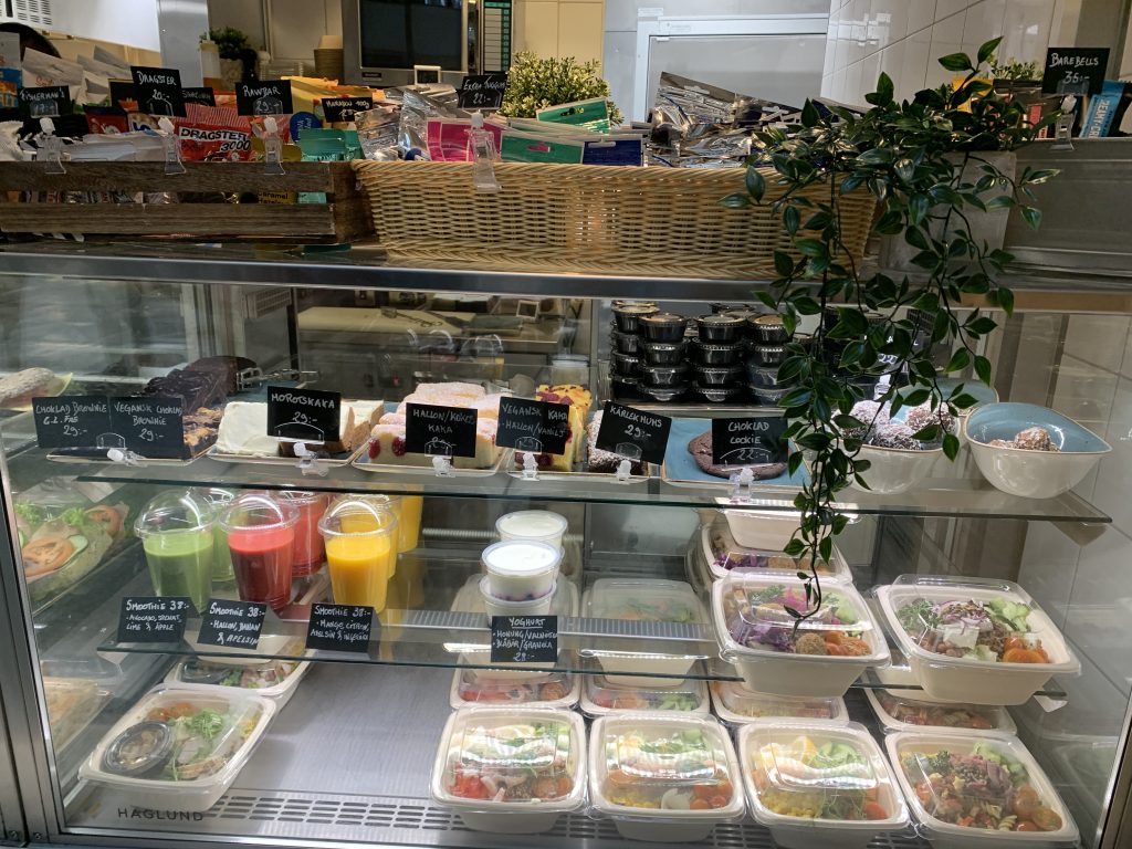 Meals on display