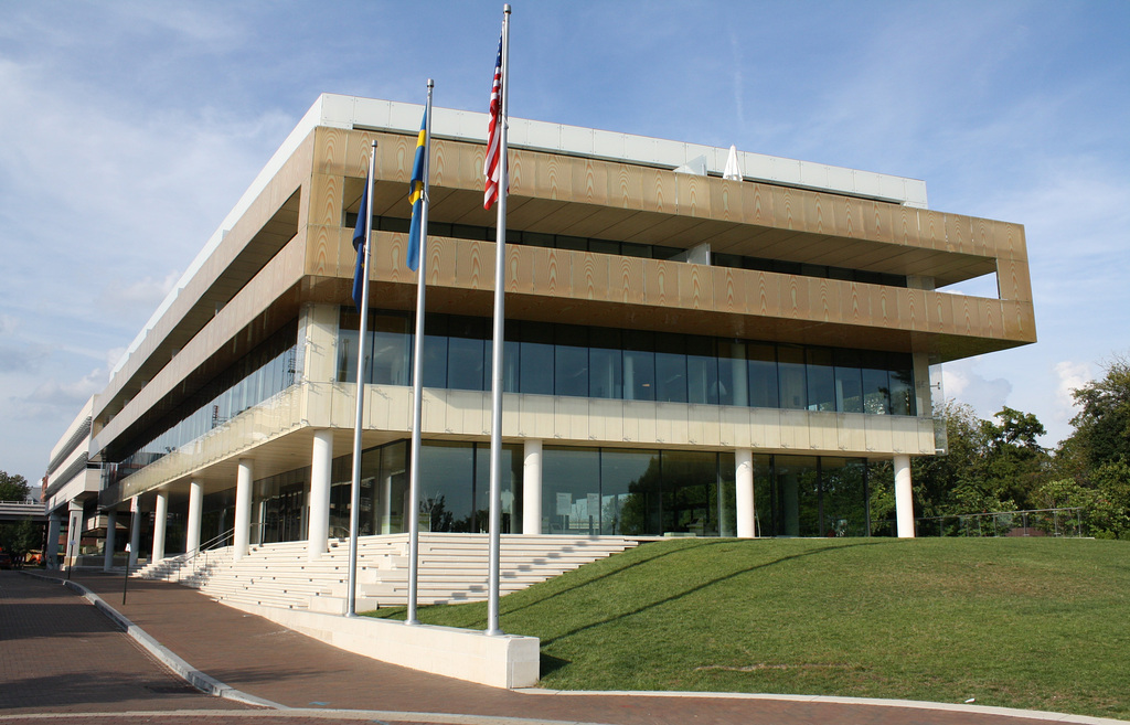 The embassy of Sweden in the United States.