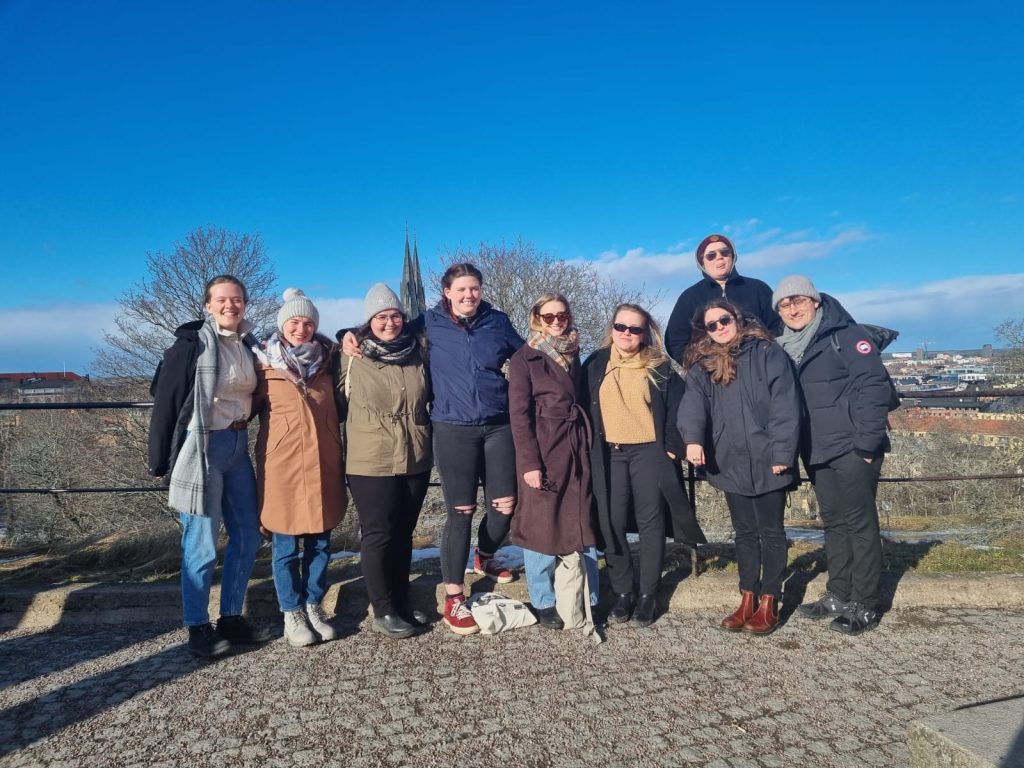 On top of Uppsala castle