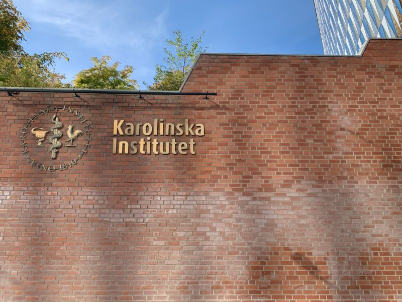 Karolinska Institutet sign