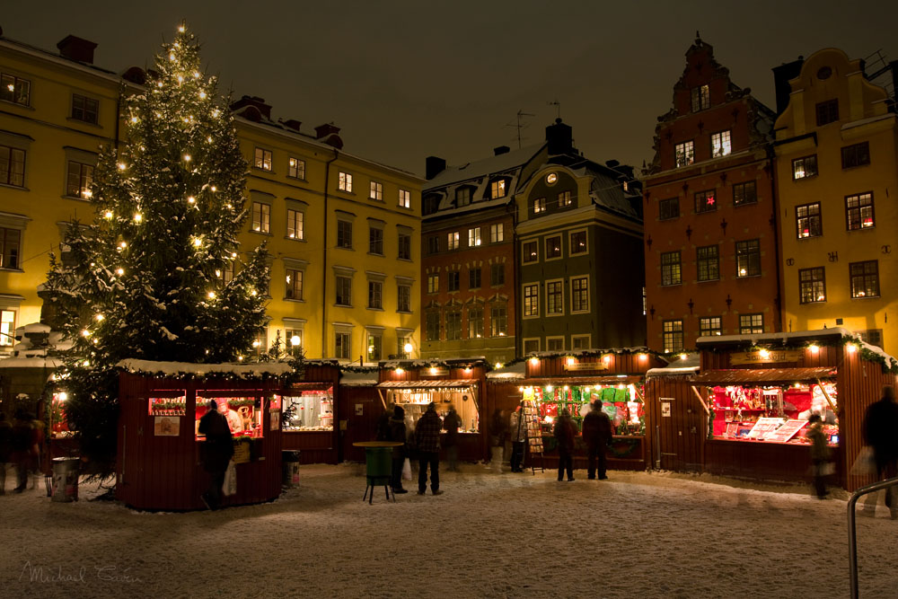 Christmas market events in Gamla stan