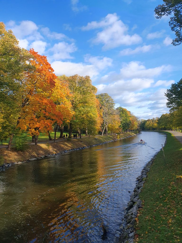 Djurgarden in the autumn time