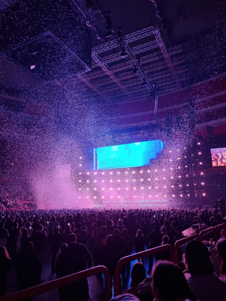 Concert at Avicii arena, Stockholm