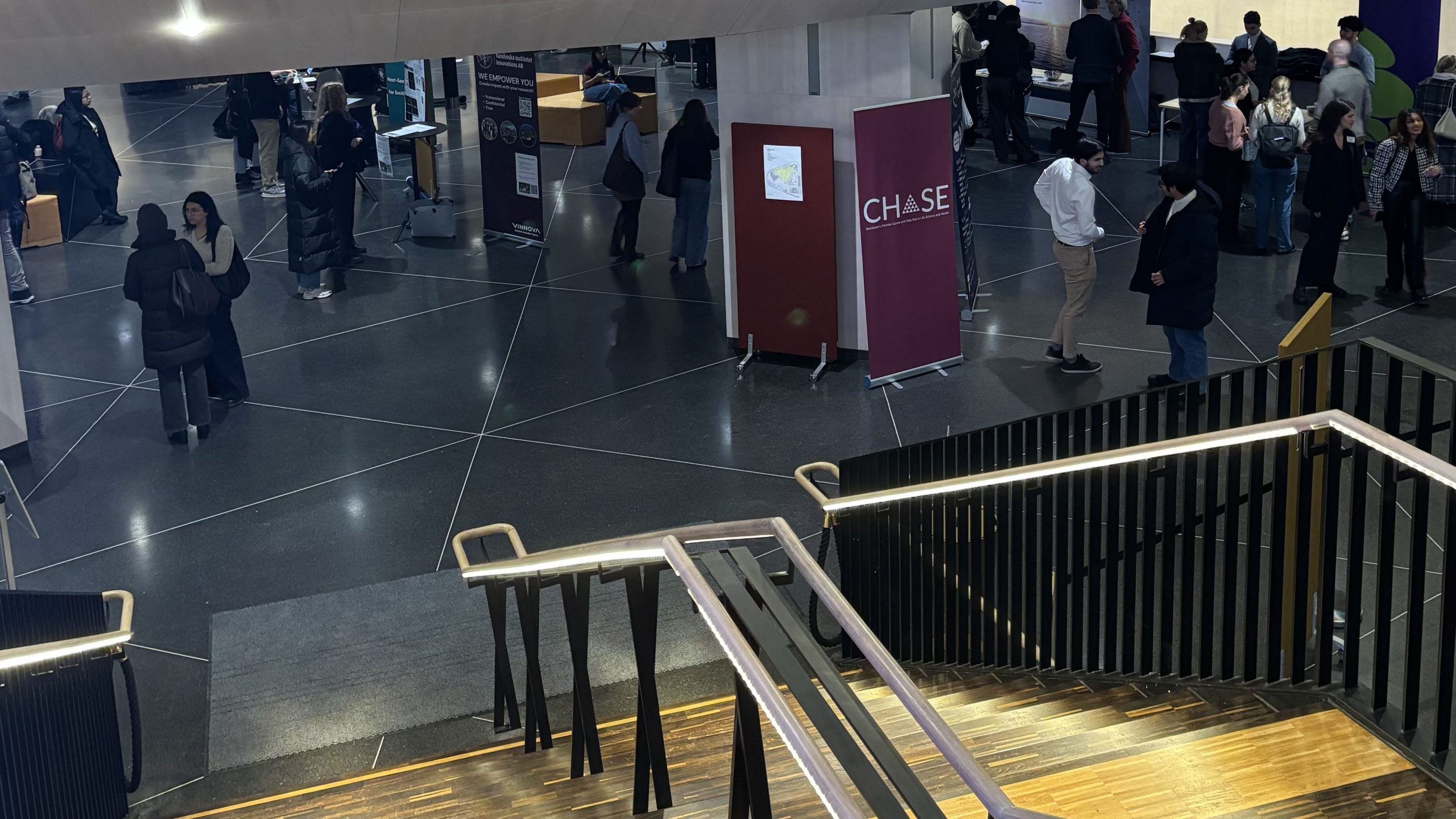 Career fair at Aula Medica. Photo credit: Luis Barcena