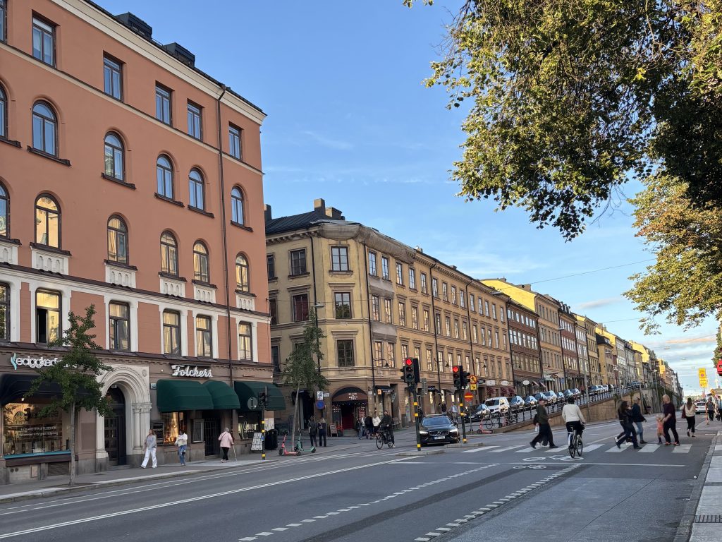 Södermalm streets. Photo credit: Luis Barcena