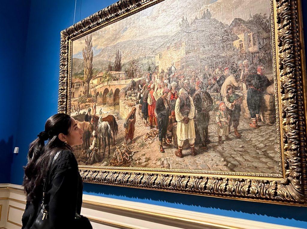 Saifa and art 2.0. Photo credit: Saifa Ahmed