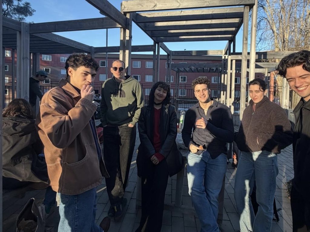 Barbecue at KI Housing ft. Kista. Photo credit: Robin Jolly