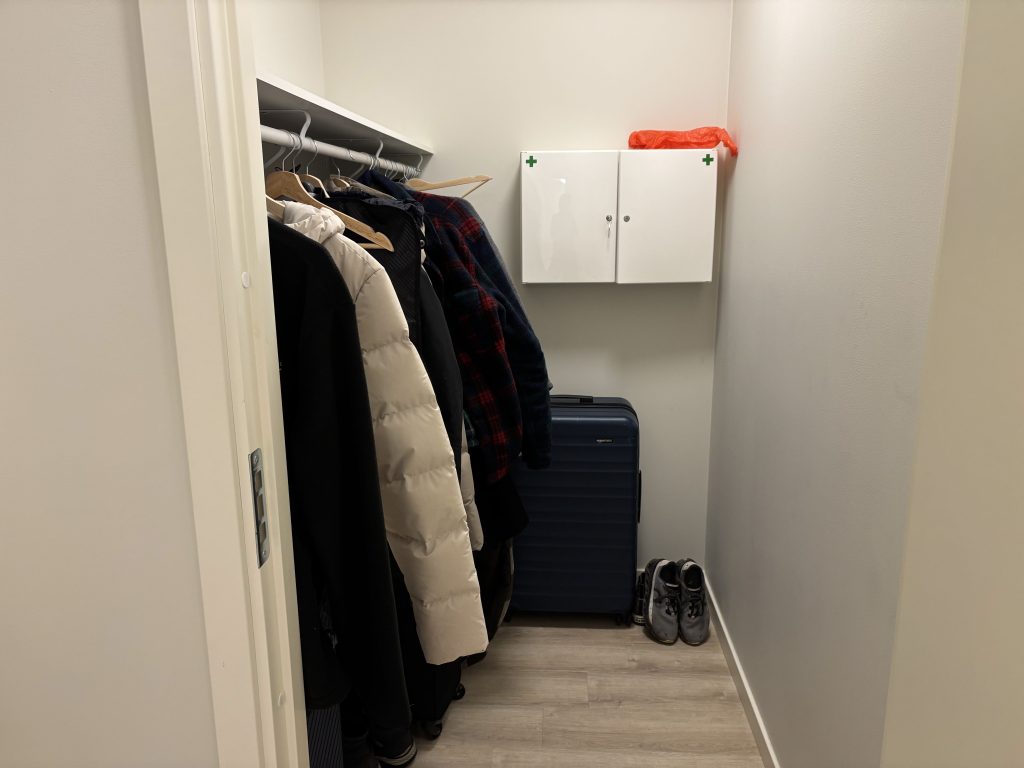 Storage space. Photo credit: Luis Barcena