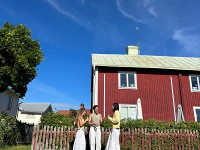 Red house in Sandhamn.