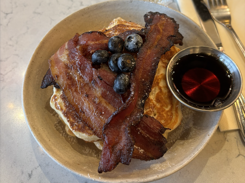 Pancakes for brunch! Photo credit: Luis Barcena